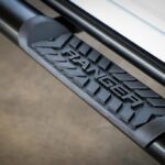 Ford Ranger 2012 to 2022 Single Cab Side Steps 409 Stainless Steel Black