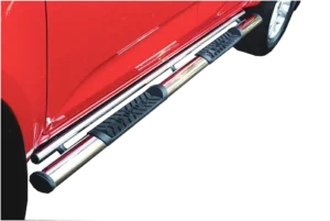 Isuzu DMAX Side Steps stainless steel