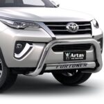 Fortuner Nudge Bar Stainless Steel