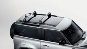 Defender Black Roof Rail Rack