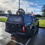 Mercedes X-Class 2017 to Current Heavy Duty Steel Black Canopy