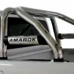 VW Amarok 2023 to 2025 Double Cab Rollbar with Oval Cross Members Stainless Steel