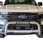 Ford Wildtrak 2023 to current PDC Friendly Nudge Bar Stainless Steel