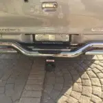 Hilux Rear Step Stainless Steel Towbar