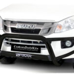 Isuzu RT85 2013 to 2021 GEN6 Tri Bumper 409 Stainless Steel Powder Coated Black