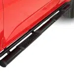 Toyota Hilux Side Steps Steel Black