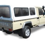 Toyota Land Cruiser Double Cab Canopy Beekman Lowline half door 2013 to Latest