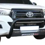 Hilux Honeycomb Nudge Bar Black