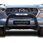 Mazda BT50 Facelift 2021 to 2024 Nudge Bar 409 Stainless Steel Powder Coated Black