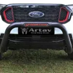 Ford Ranger Nudge Bar Black Stainless