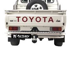 Toyota Landcruiser Rear Step Stainless