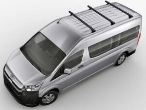 Toyota Hiace Black Roof Cross Bars