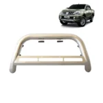 Stainless Steel Nudge Bar for Mitsubishi Triton MQ 2015-2018 Grille Bumper Guard