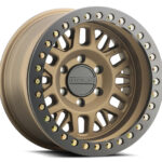 Ryno Cast Beadlock Bronze Black Ring Mag Wheel