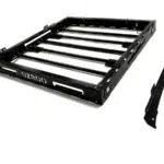 Toyota Hilux Tiger Steel Roof Rack With LED Lights Solar Steel